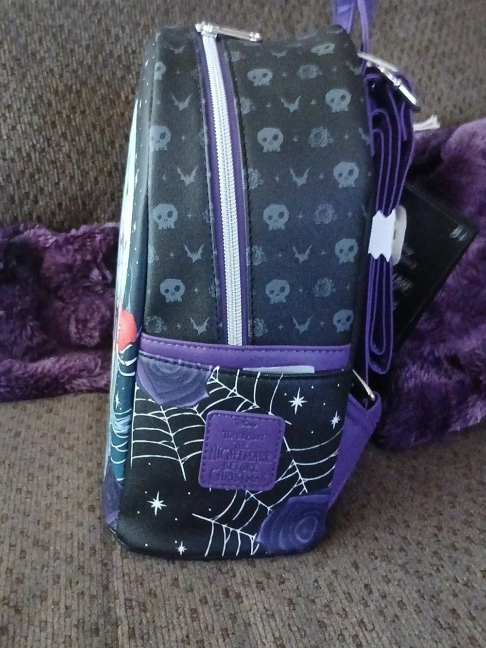 Nightmare Before Christmas Jack and Sally Moonlit Backpack